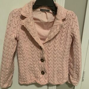 Liz Claiborne Pink Cardigan Sweater